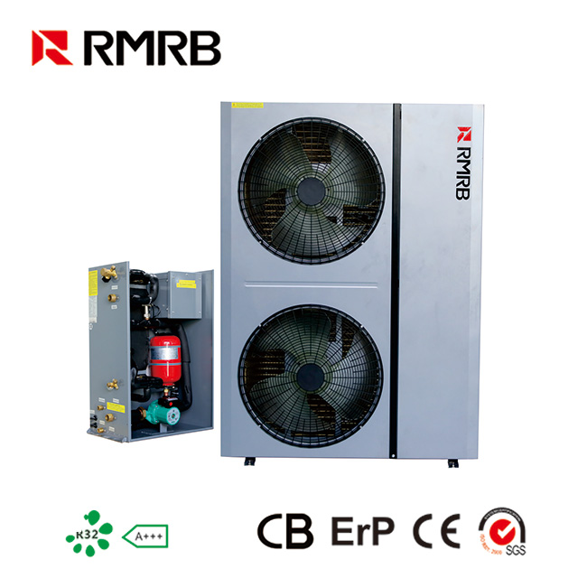 Hydronic Air Source Heat Pump for Heating and Cooling